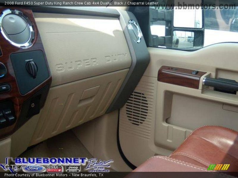 Black / Chaparral Leather 2008 Ford F450 Super Duty King Ranch Crew Cab 4x4 Dually