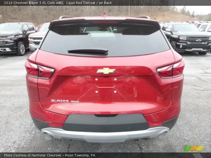 Cajun Red Tintcoat / Jet Black 2019 Chevrolet Blazer 3.6L Cloth AWD