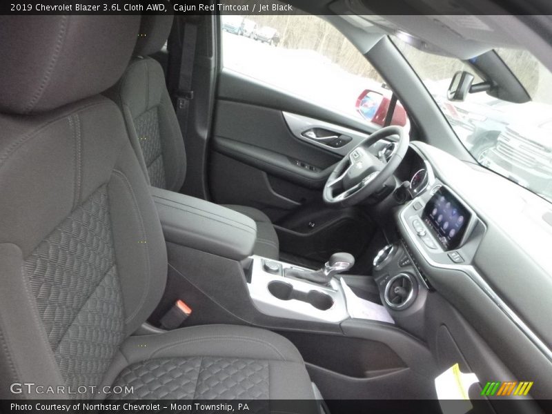 Cajun Red Tintcoat / Jet Black 2019 Chevrolet Blazer 3.6L Cloth AWD