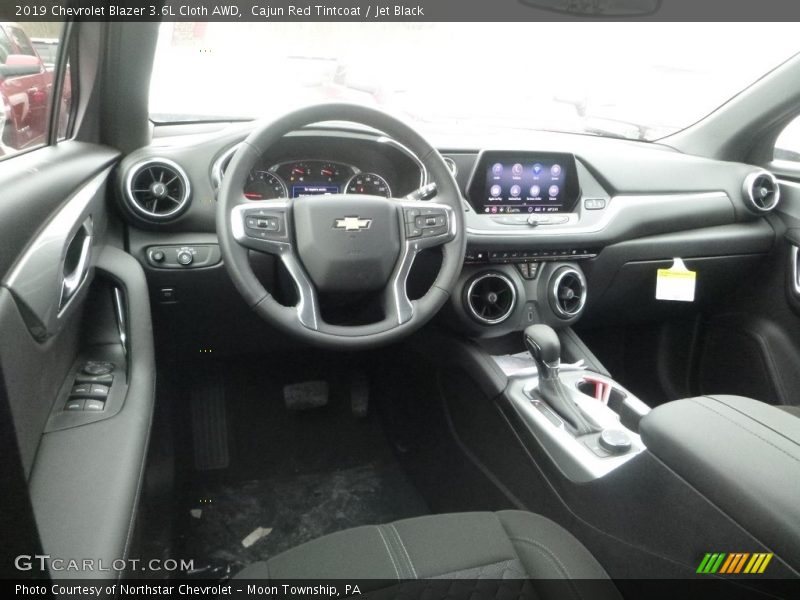 Cajun Red Tintcoat / Jet Black 2019 Chevrolet Blazer 3.6L Cloth AWD