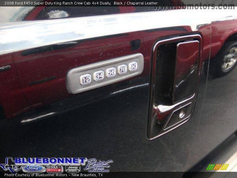 Black / Chaparral Leather 2008 Ford F450 Super Duty King Ranch Crew Cab 4x4 Dually