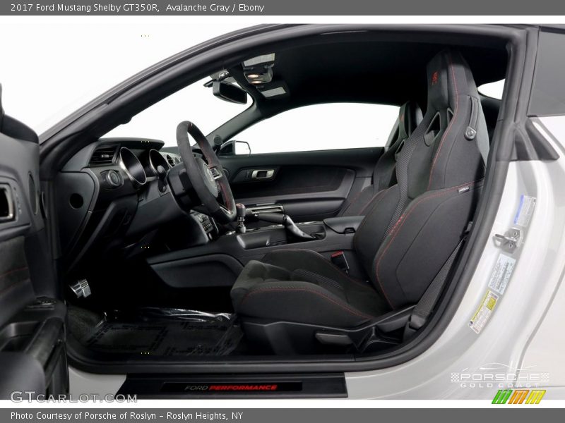 Avalanche Gray / Ebony 2017 Ford Mustang Shelby GT350R