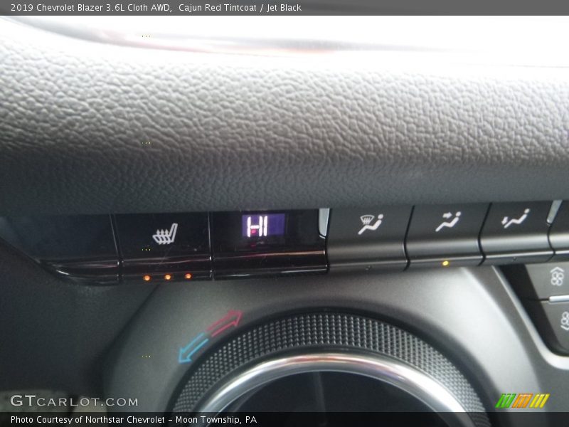 Cajun Red Tintcoat / Jet Black 2019 Chevrolet Blazer 3.6L Cloth AWD