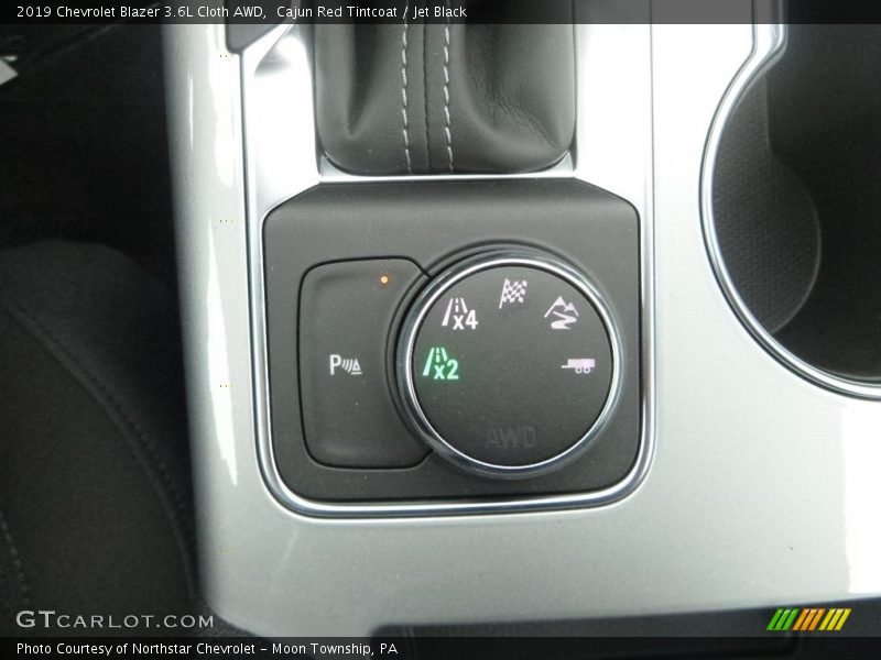 Cajun Red Tintcoat / Jet Black 2019 Chevrolet Blazer 3.6L Cloth AWD