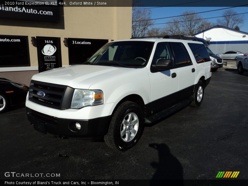 Oxford White / Stone 2010 Ford Expedition EL XLT 4x4