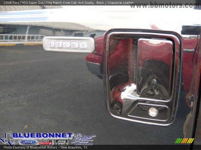 Black / Chaparral Leather 2008 Ford F450 Super Duty King Ranch Crew Cab 4x4 Dually
