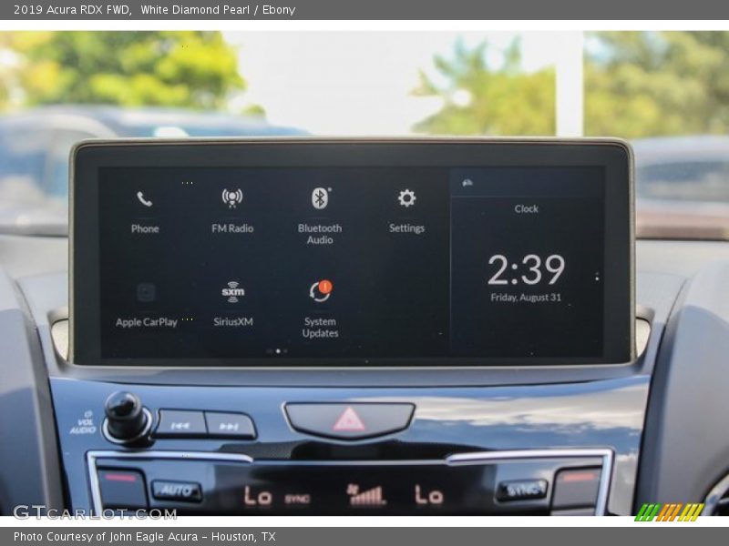 White Diamond Pearl / Ebony 2019 Acura RDX FWD