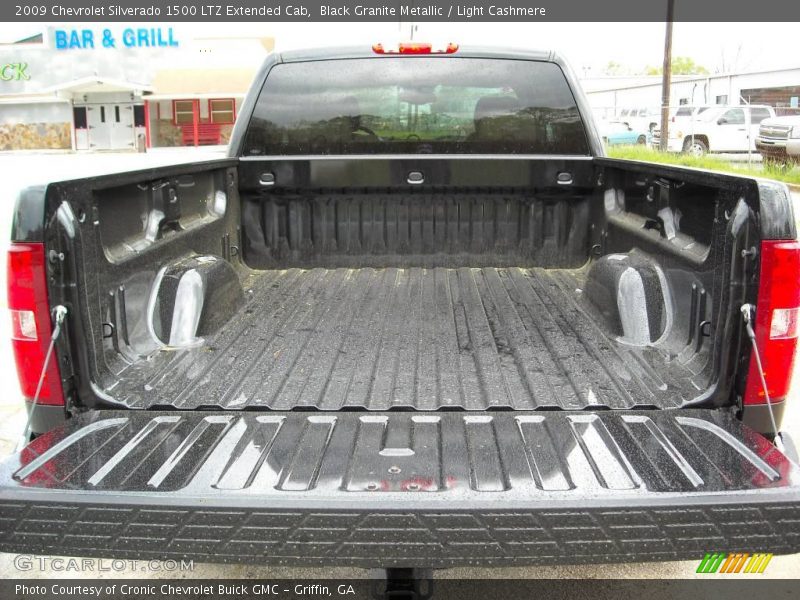 Black Granite Metallic / Light Cashmere 2009 Chevrolet Silverado 1500 LTZ Extended Cab
