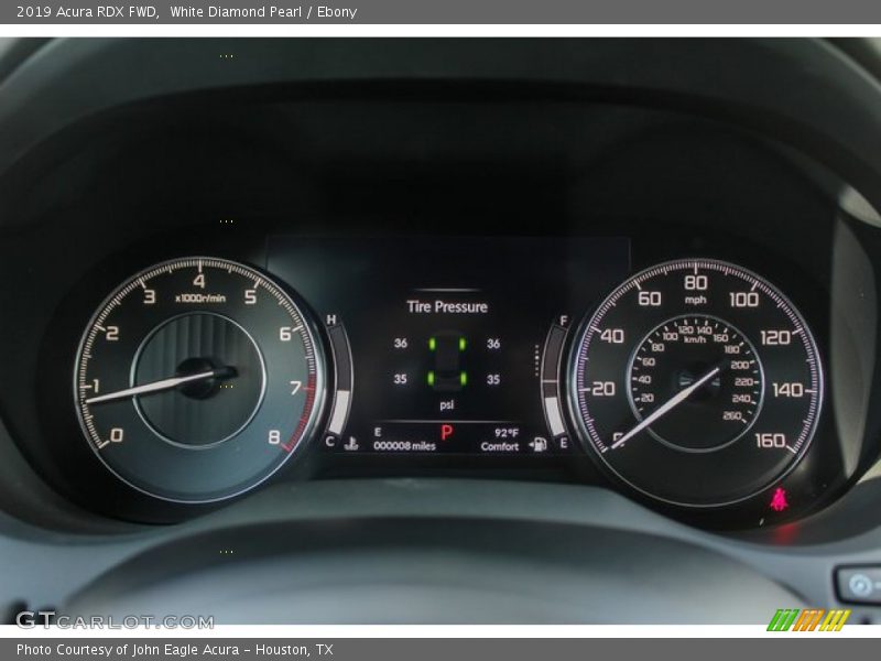 White Diamond Pearl / Ebony 2019 Acura RDX FWD