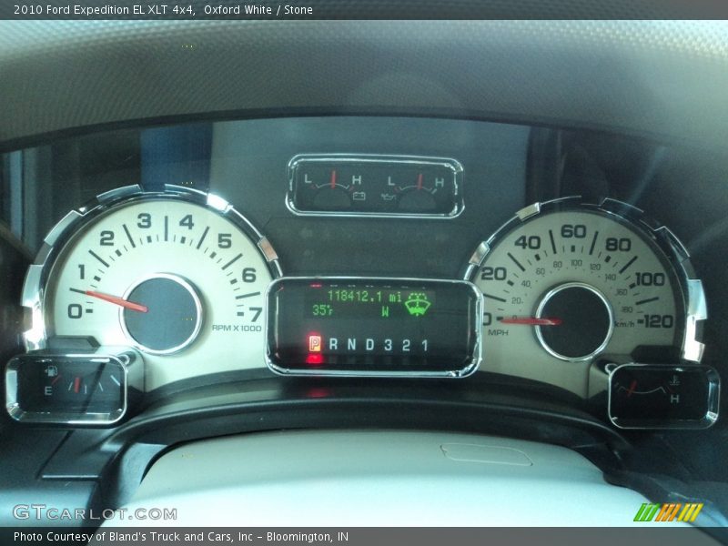 Oxford White / Stone 2010 Ford Expedition EL XLT 4x4