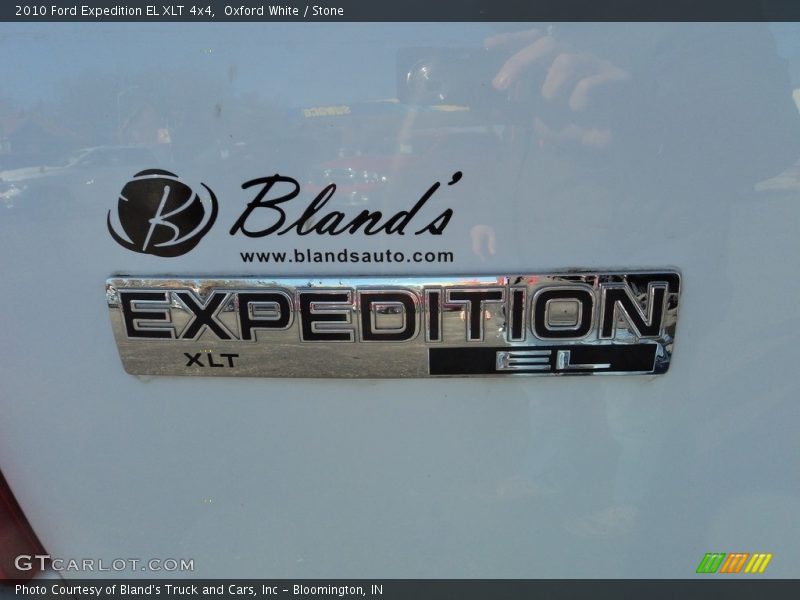 Oxford White / Stone 2010 Ford Expedition EL XLT 4x4