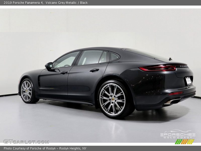 Volcano Grey Metallic / Black 2019 Porsche Panamera 4