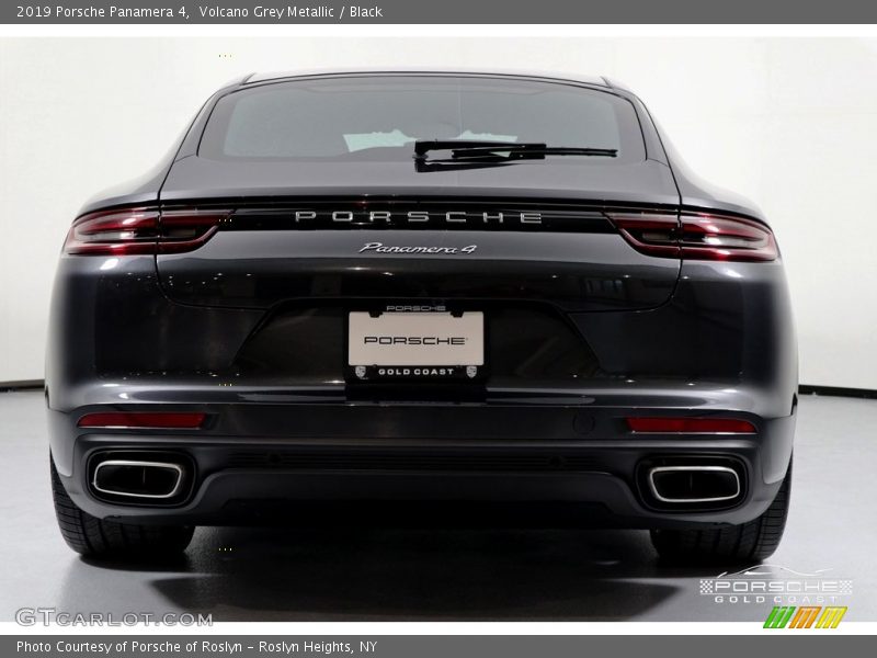 Volcano Grey Metallic / Black 2019 Porsche Panamera 4