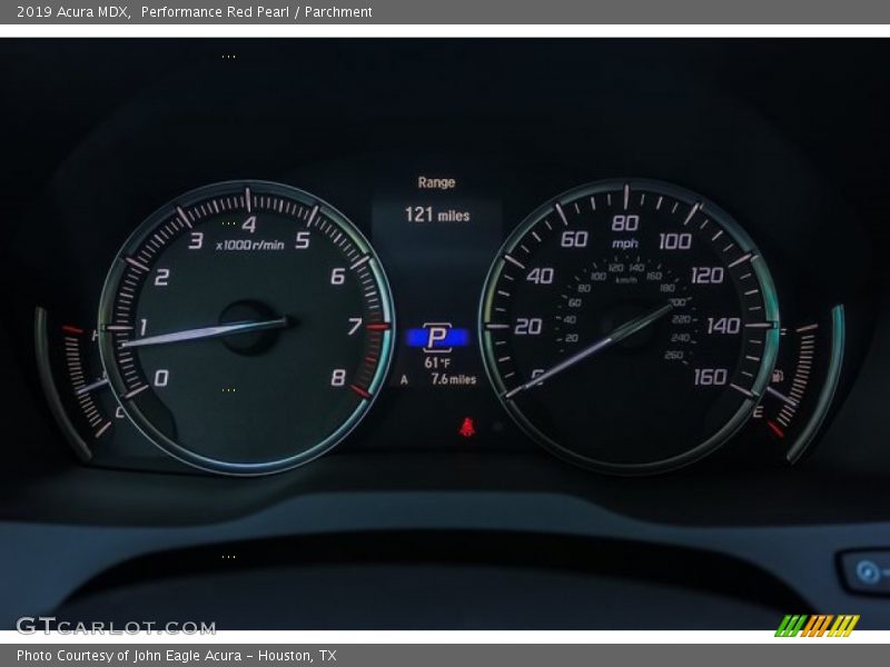 Performance Red Pearl / Parchment 2019 Acura MDX