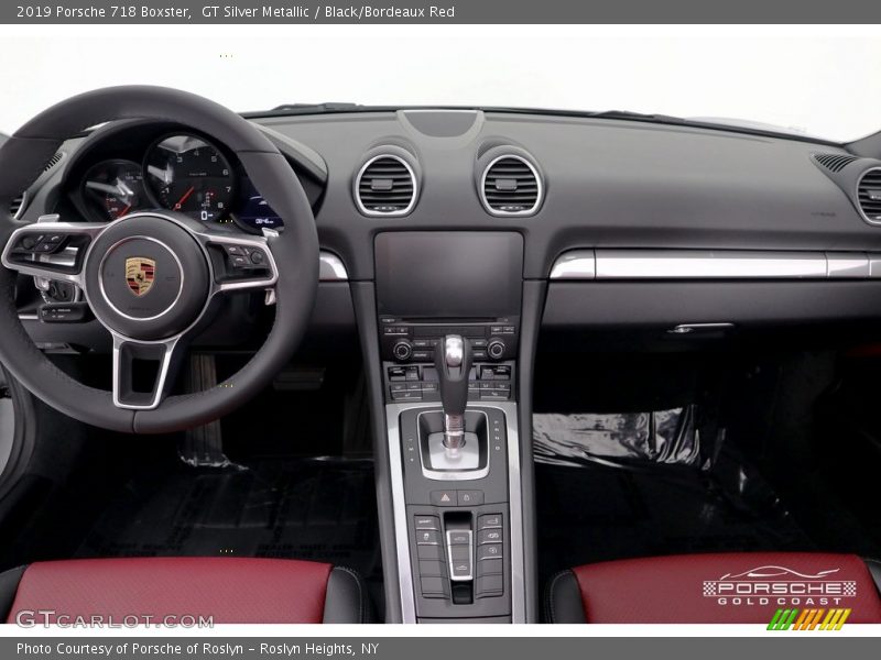GT Silver Metallic / Black/Bordeaux Red 2019 Porsche 718 Boxster