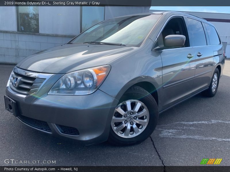 Sterling Gray Metallic / Gray 2009 Honda Odyssey EX-L