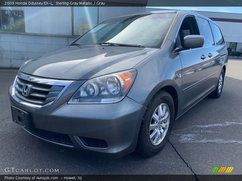 Sterling Gray Metallic / Gray 2009 Honda Odyssey EX-L