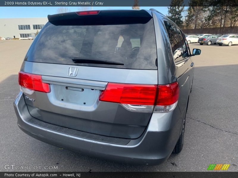 Sterling Gray Metallic / Gray 2009 Honda Odyssey EX-L