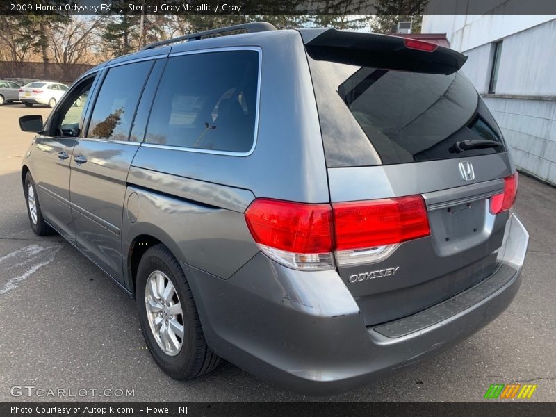 Sterling Gray Metallic / Gray 2009 Honda Odyssey EX-L