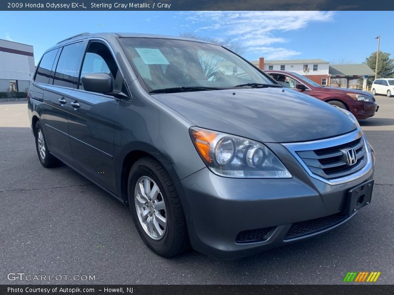 Sterling Gray Metallic / Gray 2009 Honda Odyssey EX-L