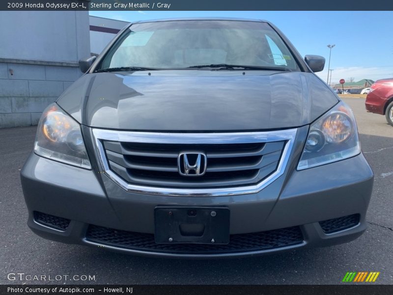 Sterling Gray Metallic / Gray 2009 Honda Odyssey EX-L