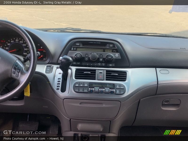 Sterling Gray Metallic / Gray 2009 Honda Odyssey EX-L