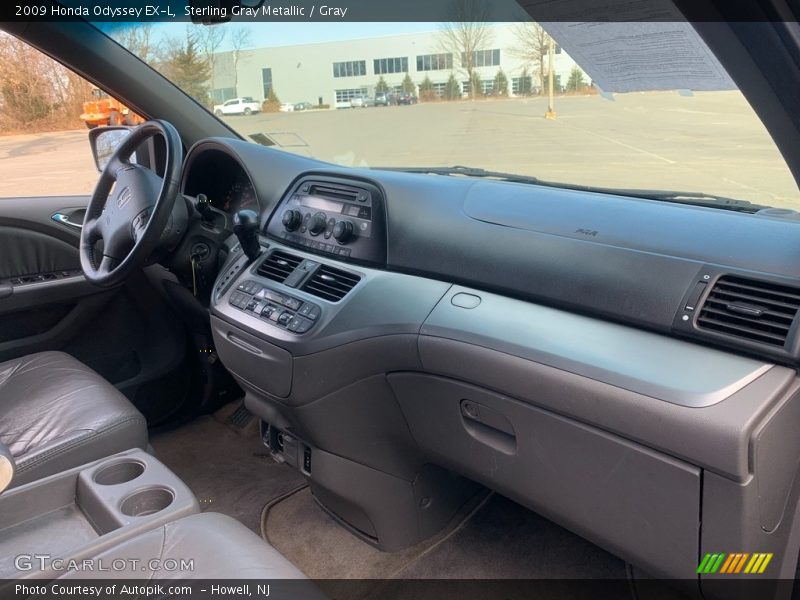 Sterling Gray Metallic / Gray 2009 Honda Odyssey EX-L