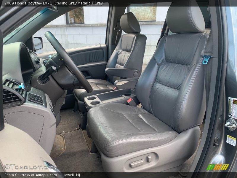 Sterling Gray Metallic / Gray 2009 Honda Odyssey EX-L