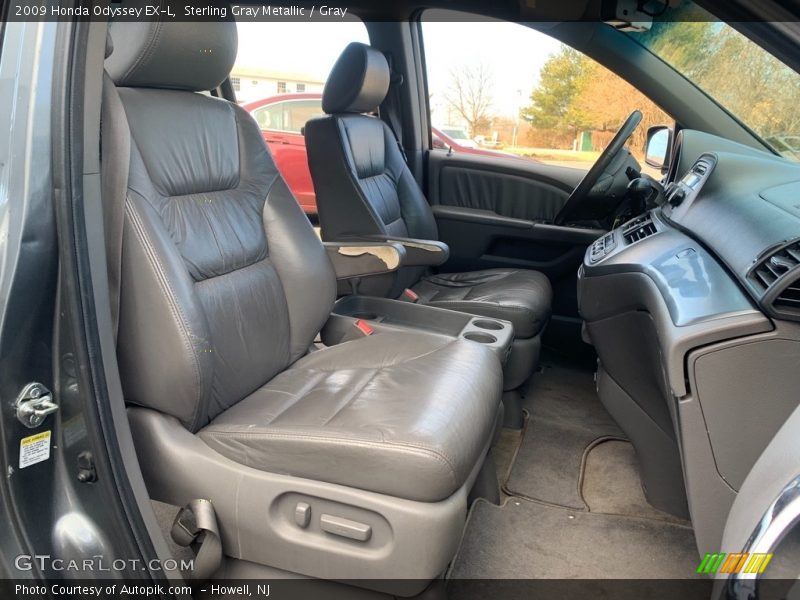 Sterling Gray Metallic / Gray 2009 Honda Odyssey EX-L