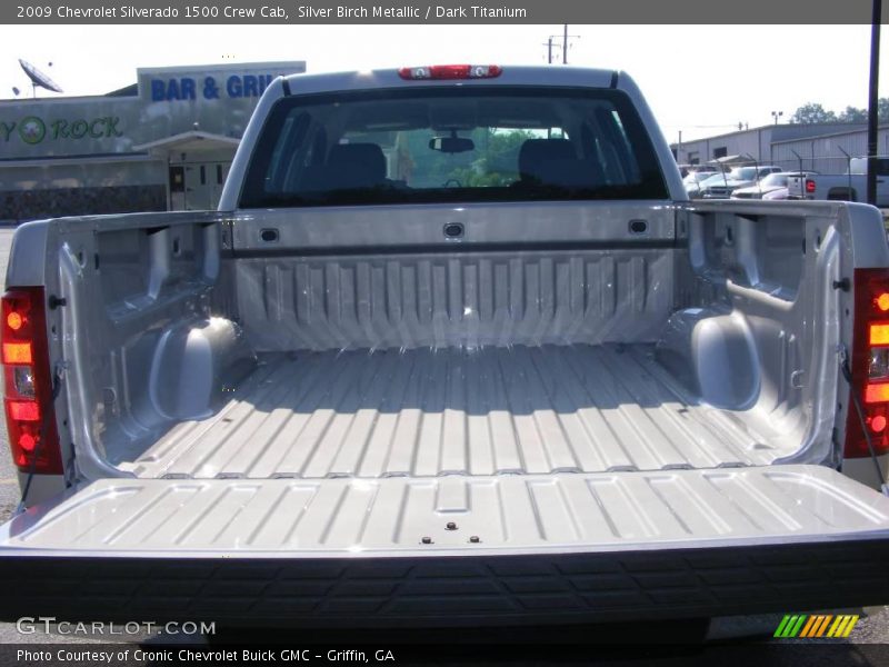 Silver Birch Metallic / Dark Titanium 2009 Chevrolet Silverado 1500 Crew Cab