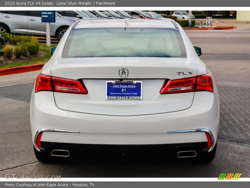 Lunar Silver Metallic / Parchment 2019 Acura TLX V6 Sedan