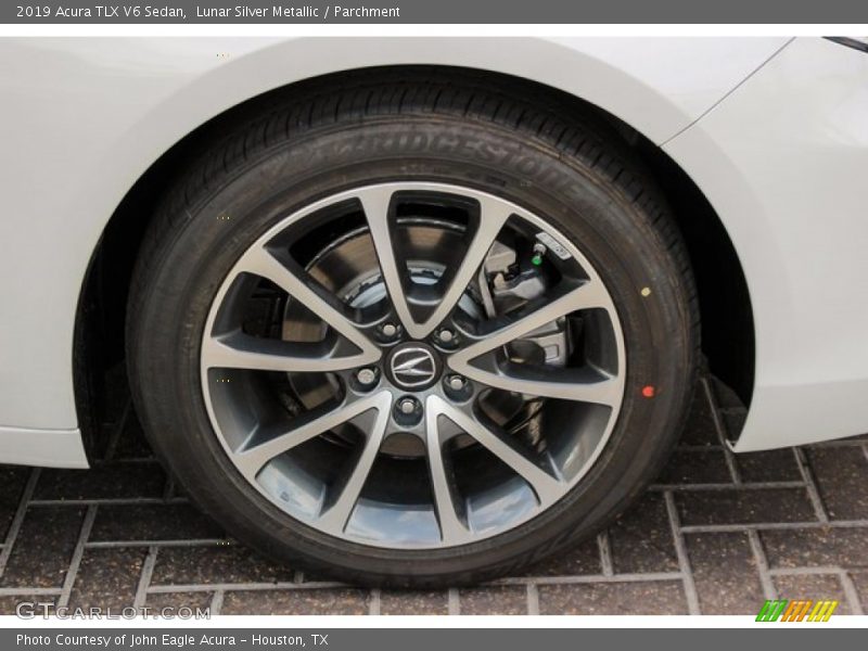 Lunar Silver Metallic / Parchment 2019 Acura TLX V6 Sedan