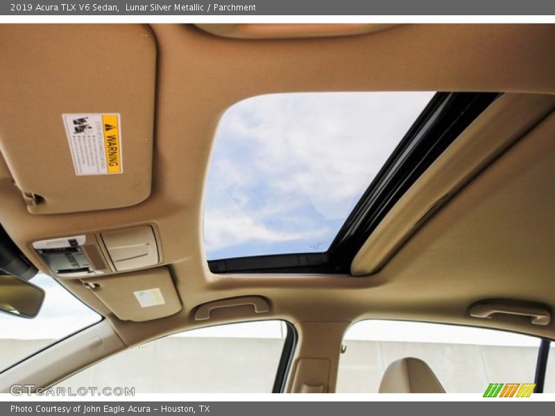 Lunar Silver Metallic / Parchment 2019 Acura TLX V6 Sedan