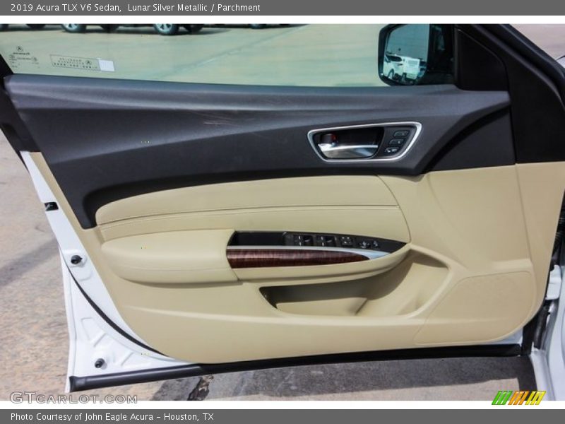 Lunar Silver Metallic / Parchment 2019 Acura TLX V6 Sedan