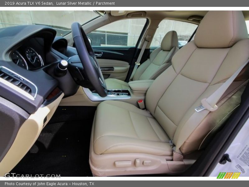 Lunar Silver Metallic / Parchment 2019 Acura TLX V6 Sedan