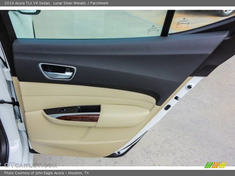 Lunar Silver Metallic / Parchment 2019 Acura TLX V6 Sedan