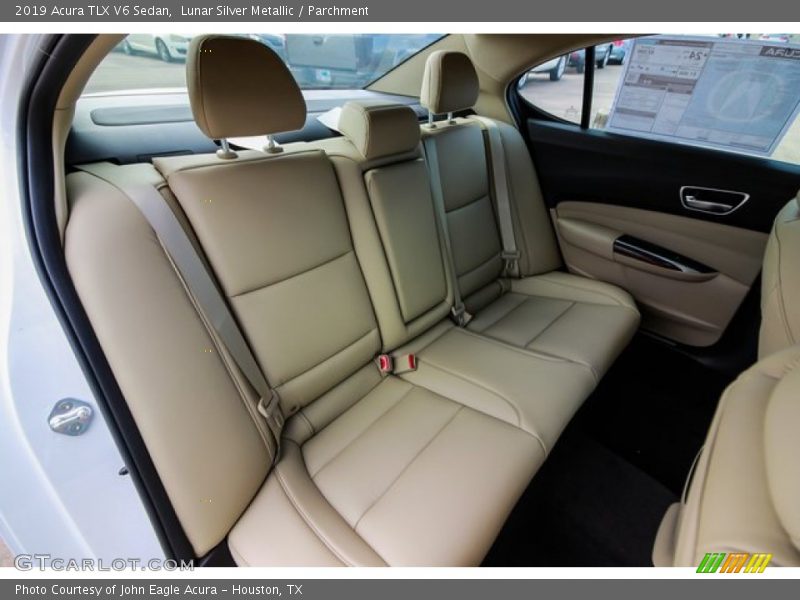 Lunar Silver Metallic / Parchment 2019 Acura TLX V6 Sedan