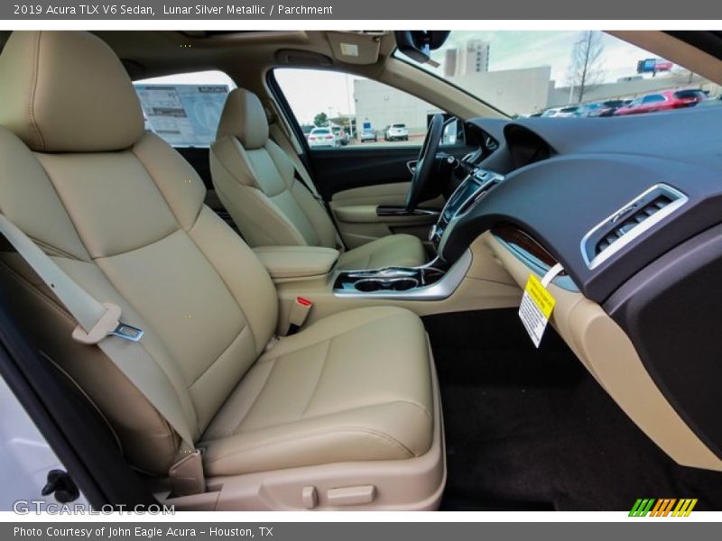 Lunar Silver Metallic / Parchment 2019 Acura TLX V6 Sedan
