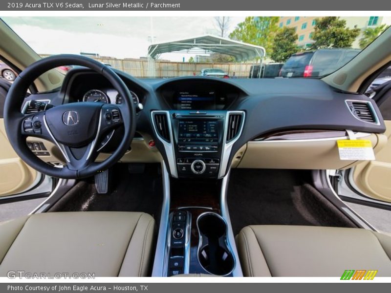 Lunar Silver Metallic / Parchment 2019 Acura TLX V6 Sedan