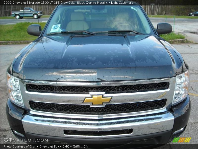 Black Granite Metallic / Light Cashmere 2009 Chevrolet Silverado 1500 LT XFE Crew Cab