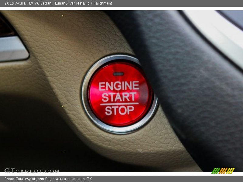 Lunar Silver Metallic / Parchment 2019 Acura TLX V6 Sedan
