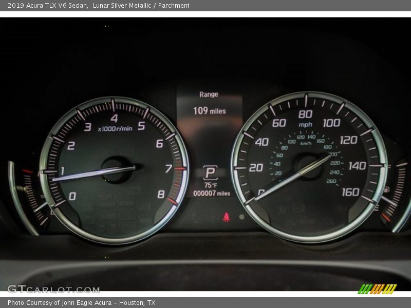 Lunar Silver Metallic / Parchment 2019 Acura TLX V6 Sedan