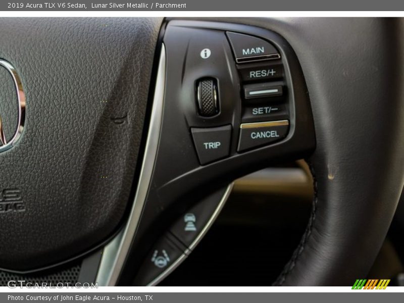 Lunar Silver Metallic / Parchment 2019 Acura TLX V6 Sedan