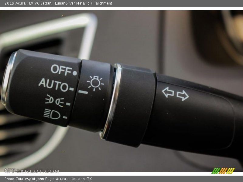 Lunar Silver Metallic / Parchment 2019 Acura TLX V6 Sedan