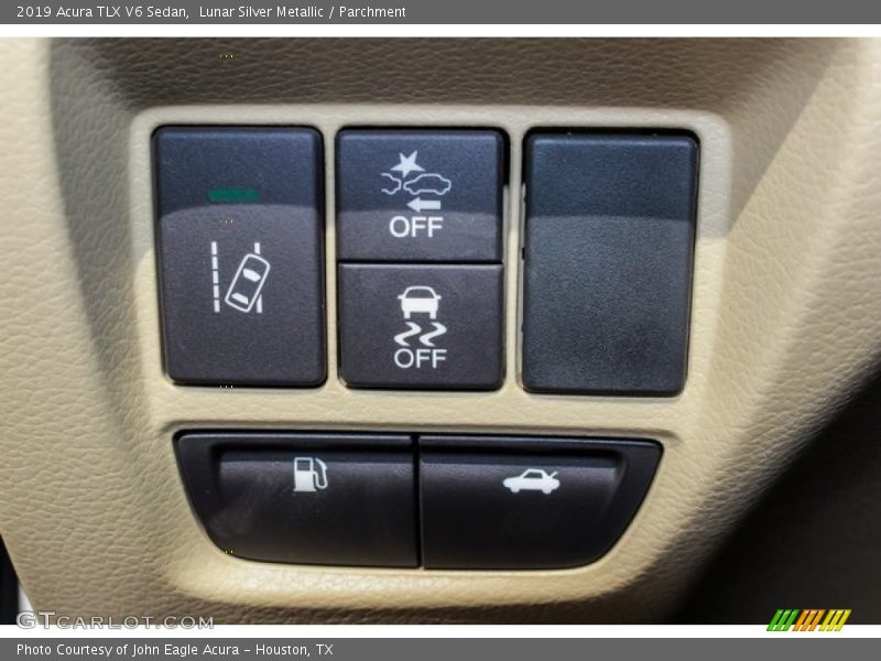 Lunar Silver Metallic / Parchment 2019 Acura TLX V6 Sedan