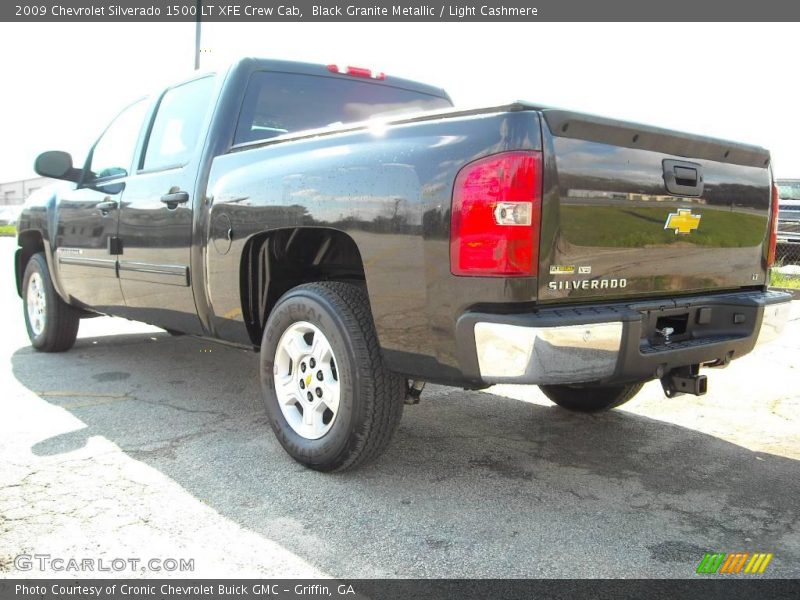 Black Granite Metallic / Light Cashmere 2009 Chevrolet Silverado 1500 LT XFE Crew Cab