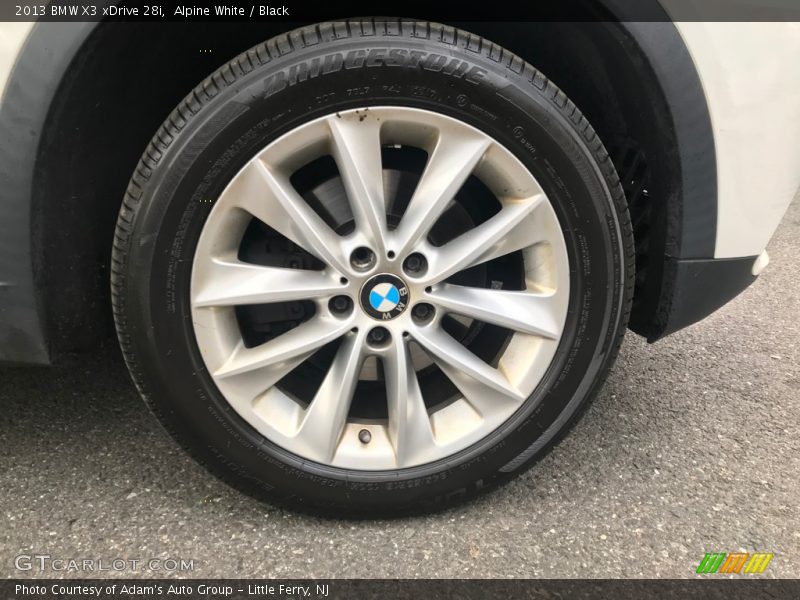 Alpine White / Black 2013 BMW X3 xDrive 28i