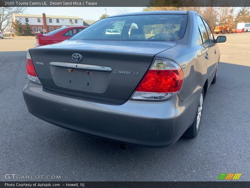 Desert Sand Mica / Taupe 2005 Toyota Camry LE