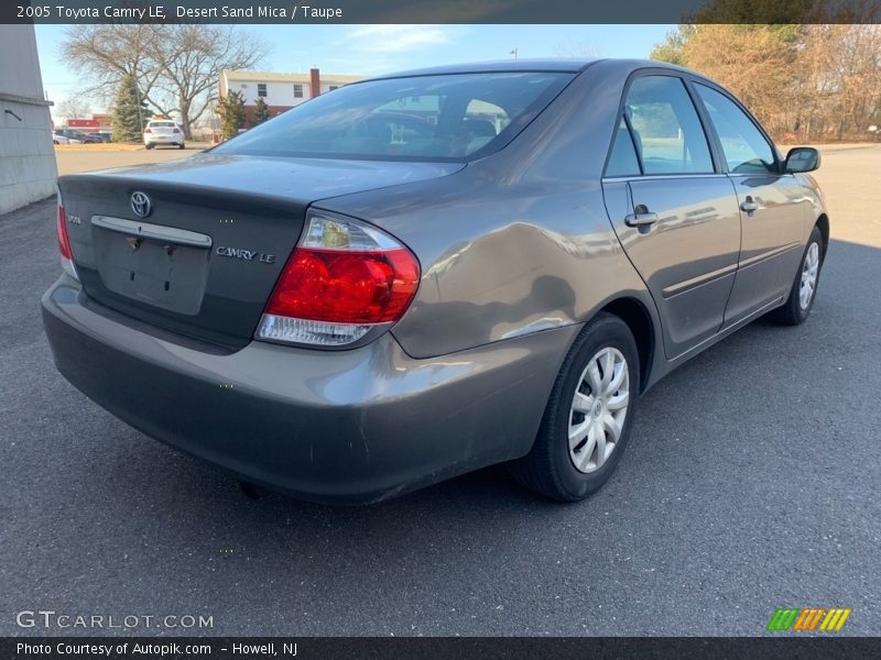 Desert Sand Mica / Taupe 2005 Toyota Camry LE
