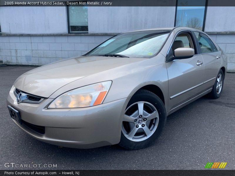 Desert Mist Metallic / Ivory 2005 Honda Accord Hybrid Sedan